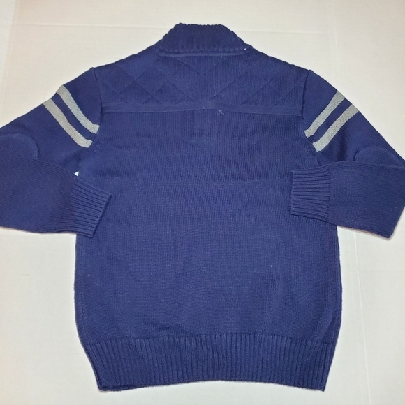 NWT Hope & Henry Mock Neck Button Placket Sweater Organic Cotton Sz S - Picture 4 of 6